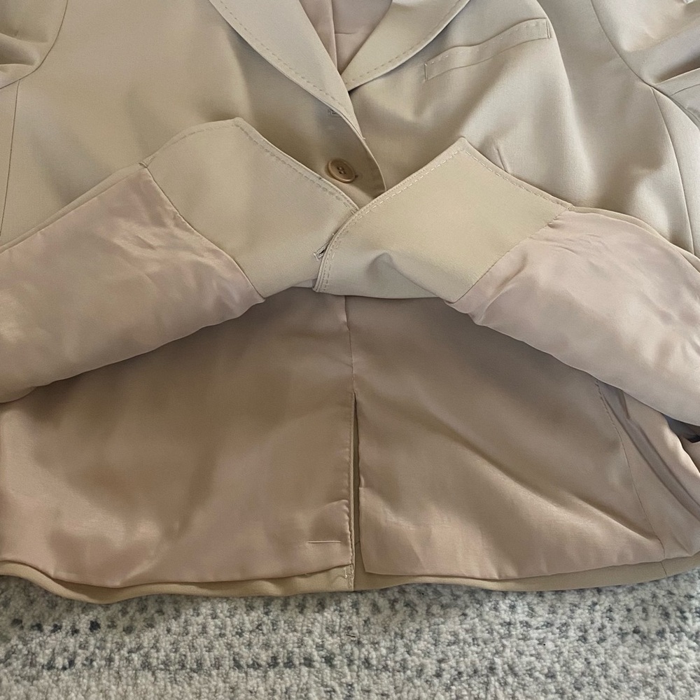 Talbots Wool Blend Blazer Tailored Fit - Picture 8 of 9